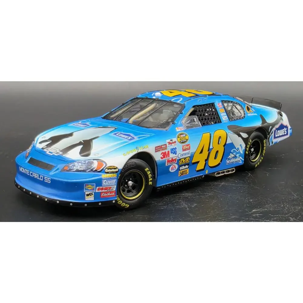 2006 Jimmie Johnson #48 SeaWorld RCCA 1:24 Action Diecast w/ Case & COA